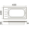 Контейнер OMOIKIRI DC-01-1-LG светлое золото 4999039