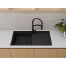 Смеситель OMOIKIRI MAKKARI 2 PLUS-SB-GB-BL латунь/графит/черный 4994495