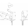 Смеситель OMOIKIRI Tonami-GB графит 4994360
